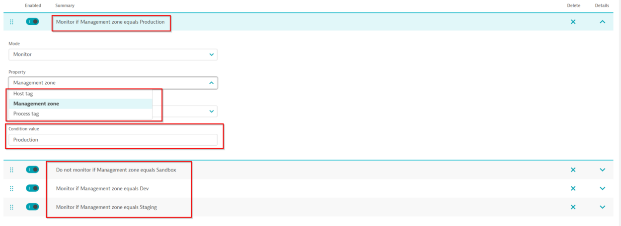 Create an optional security monitoring rule